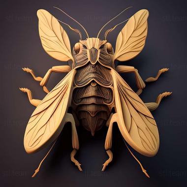 3D модель Manticora latipennis (STL)